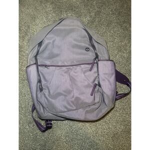 Lululemon all day backpack in deep Zinfandel purple